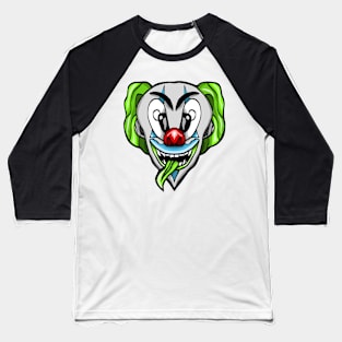 Clownin' Around Design Baseball T-Shirt